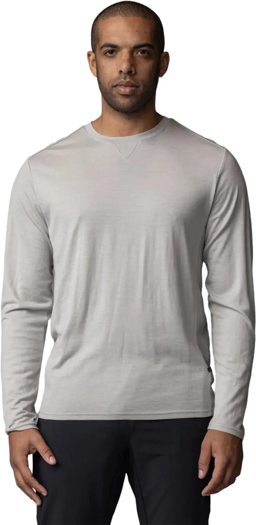 180Gsm Single Jersey Merino Long Sleeve Crew - Men's|-|Chandail à manches longues en laine mérinos 180Gsm - Homme