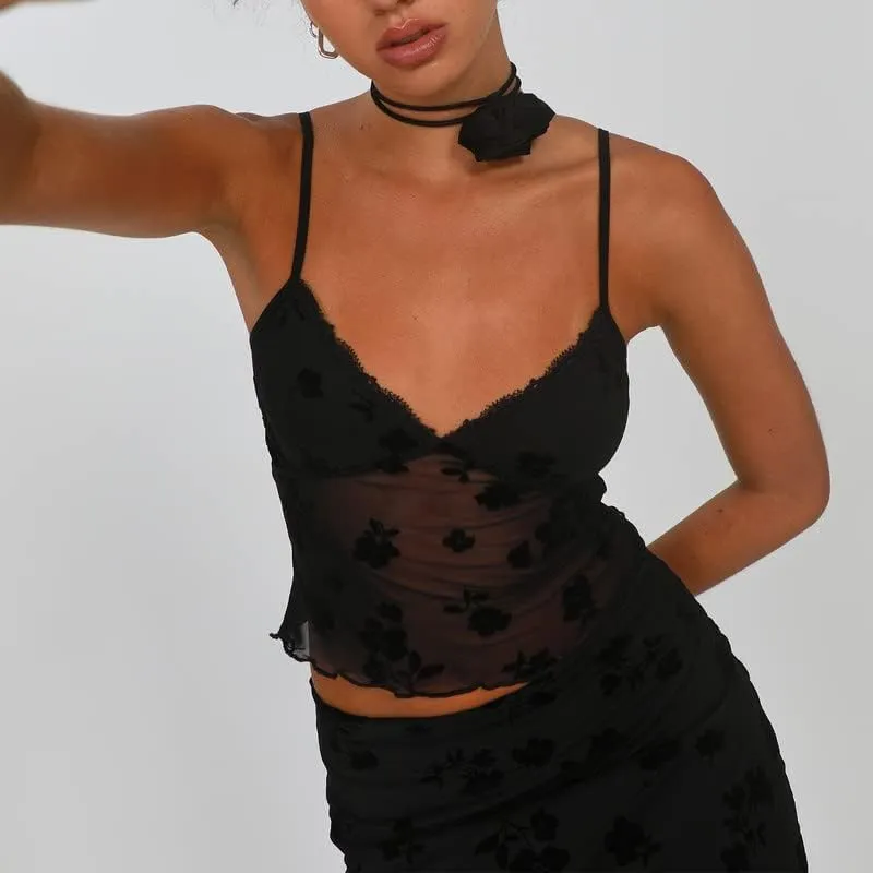2 Piece Maxi Skirt Set for Women Slim Fit Sleeveless Tank Tops High Split Long Skirts Outfits