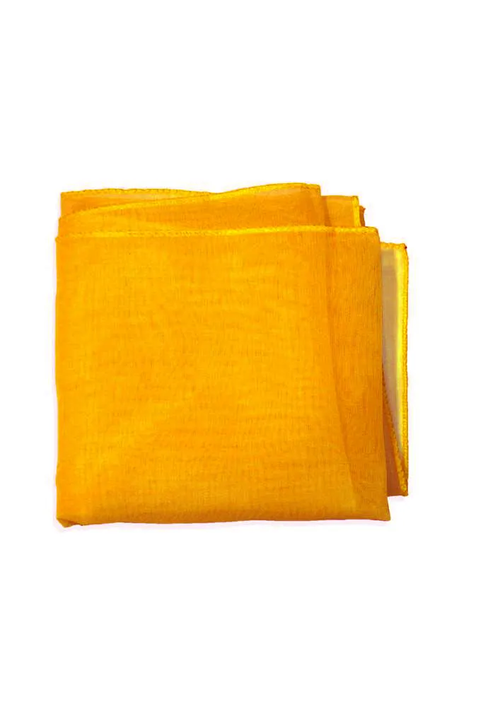 50's Style Retro Neck & Hair Scarf - Golden Yellow