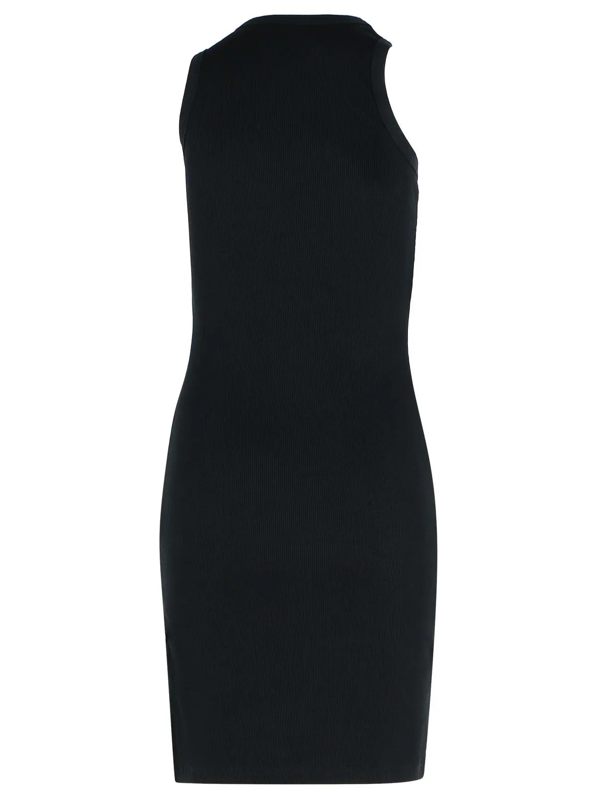 802 'Clip' Black Cotton Dress