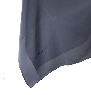 Aker Silk Cotton Square Solid Scarf #7071-423