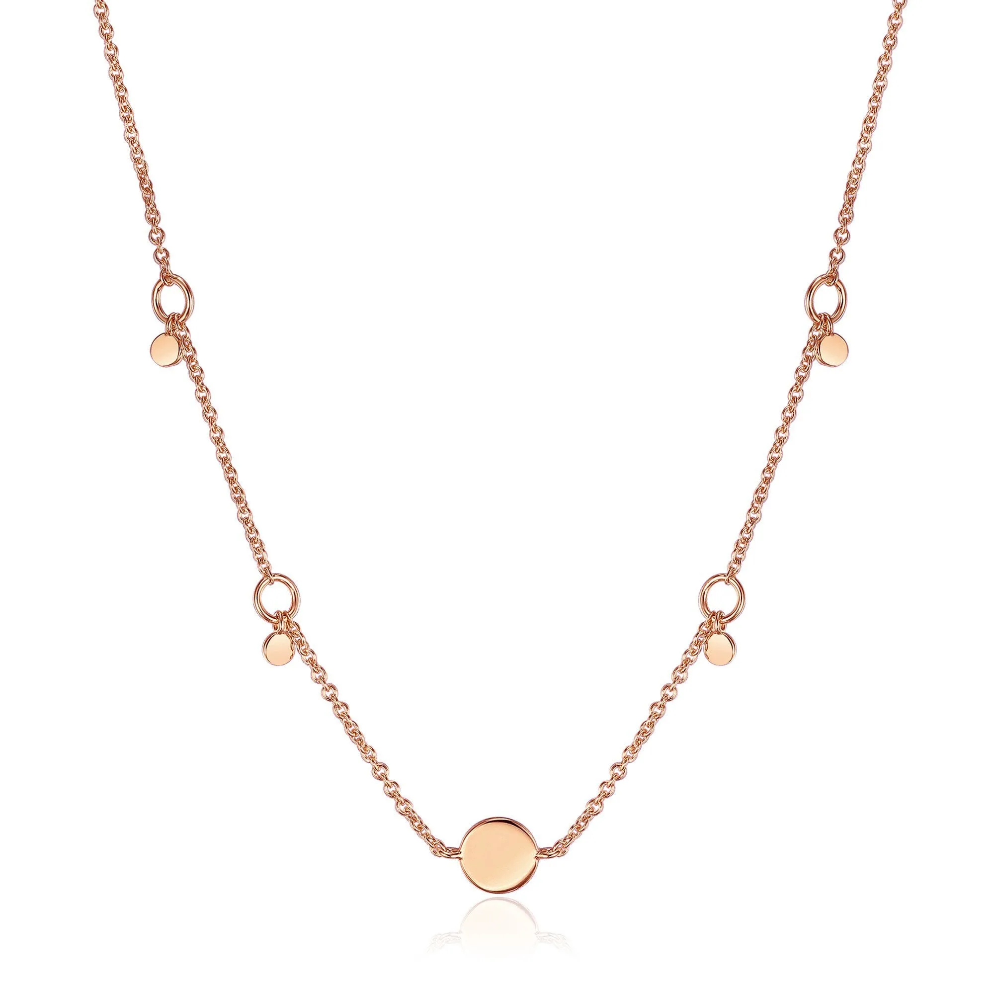 Ania Haie Geometry Drop Discs Necklaces