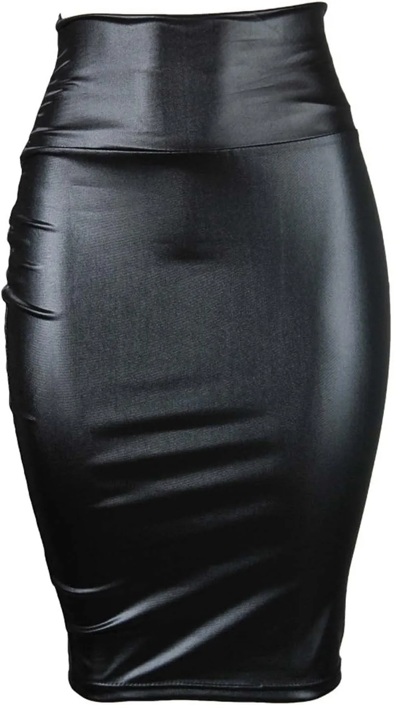 Bodycon Skirts for Women High Waisted Stretch Skirts Plus Size Wrap Skirt Keen Length Midi Skirts Sexy Outfits
