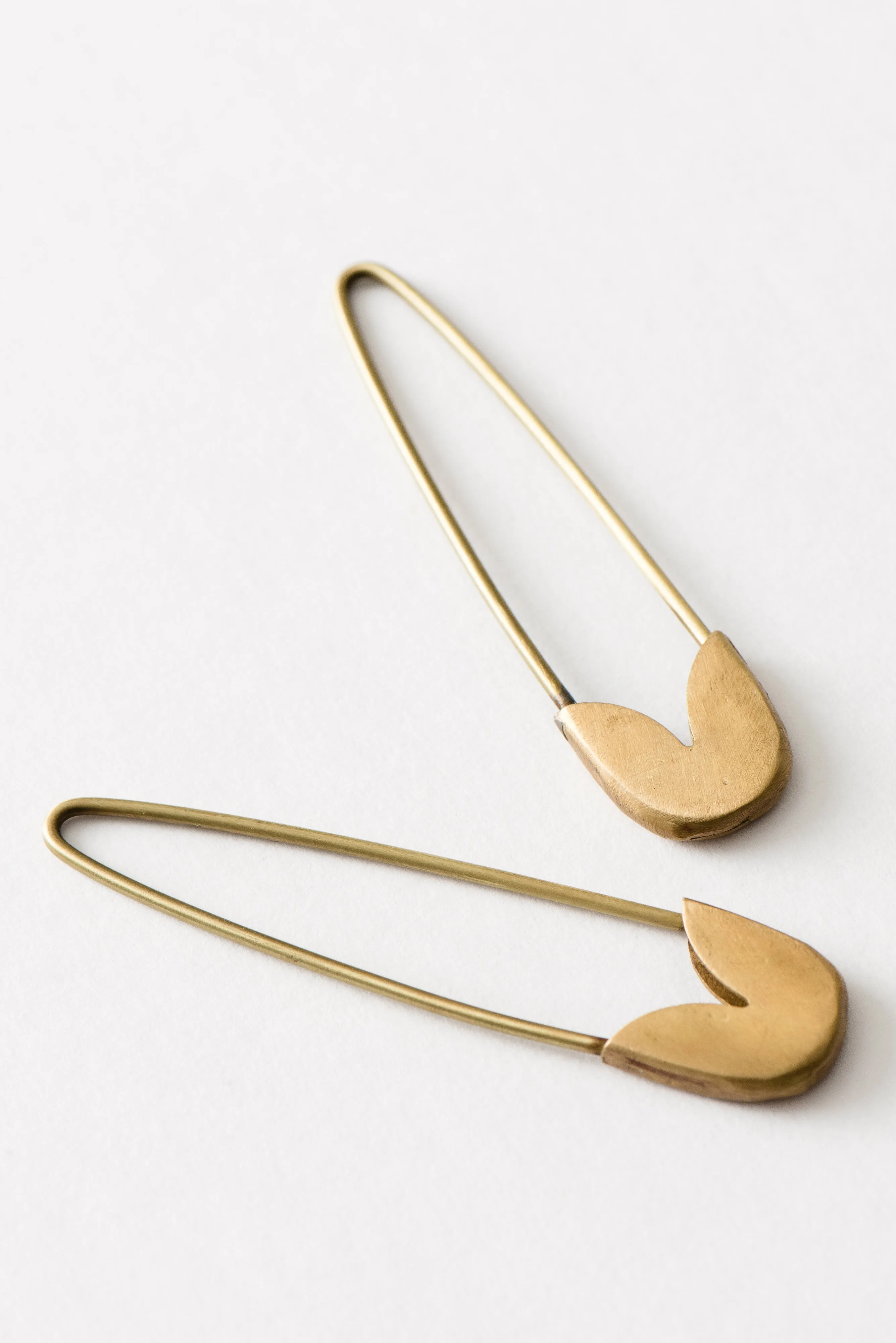 Brass Shawl Pin
