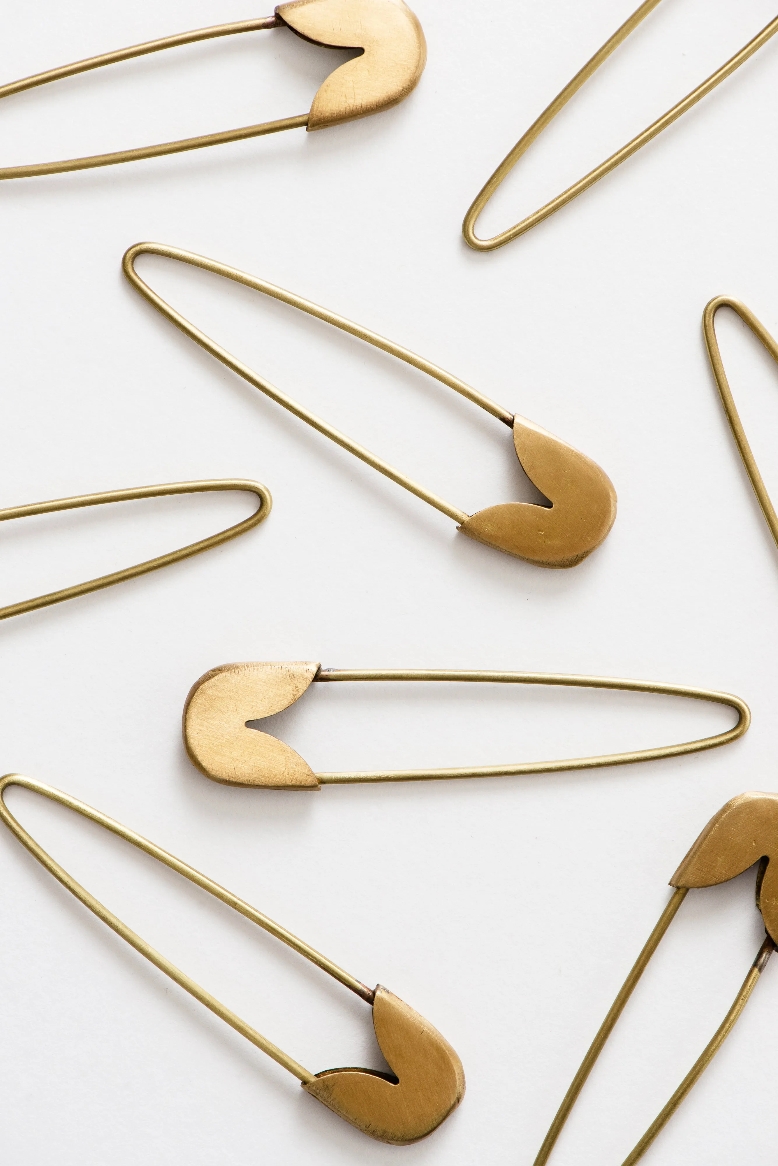 Brass Shawl Pin