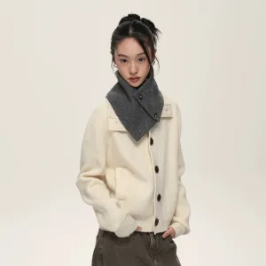 Buttoned Neck Warmer