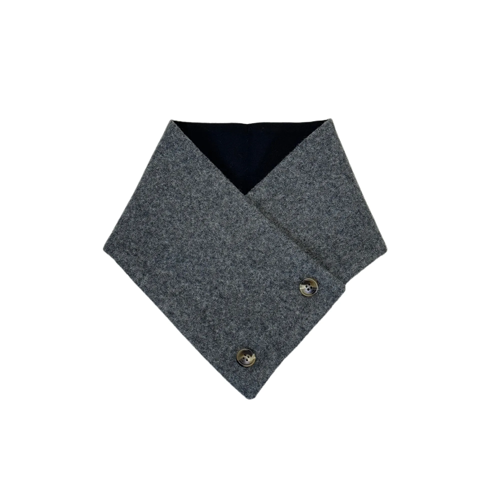 Buttoned Neck Warmer