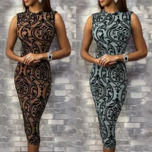 Casual Sleeveless Evening Party Short Dress For Women