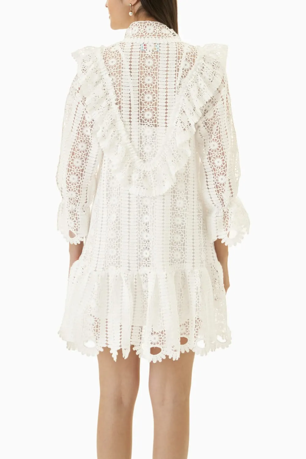 Celeste White Mini Dress