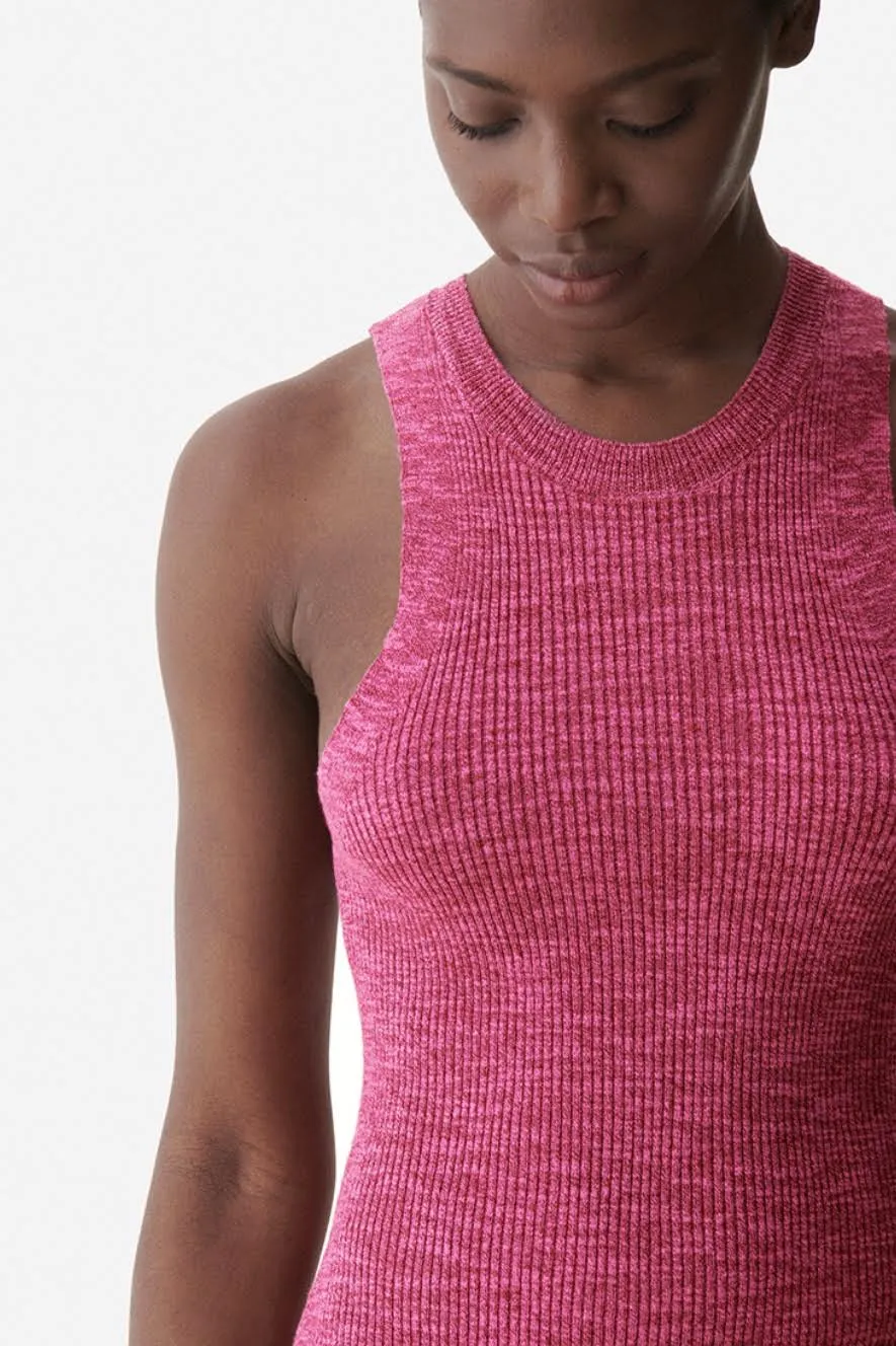 Cranberry Pivoine Tank Top