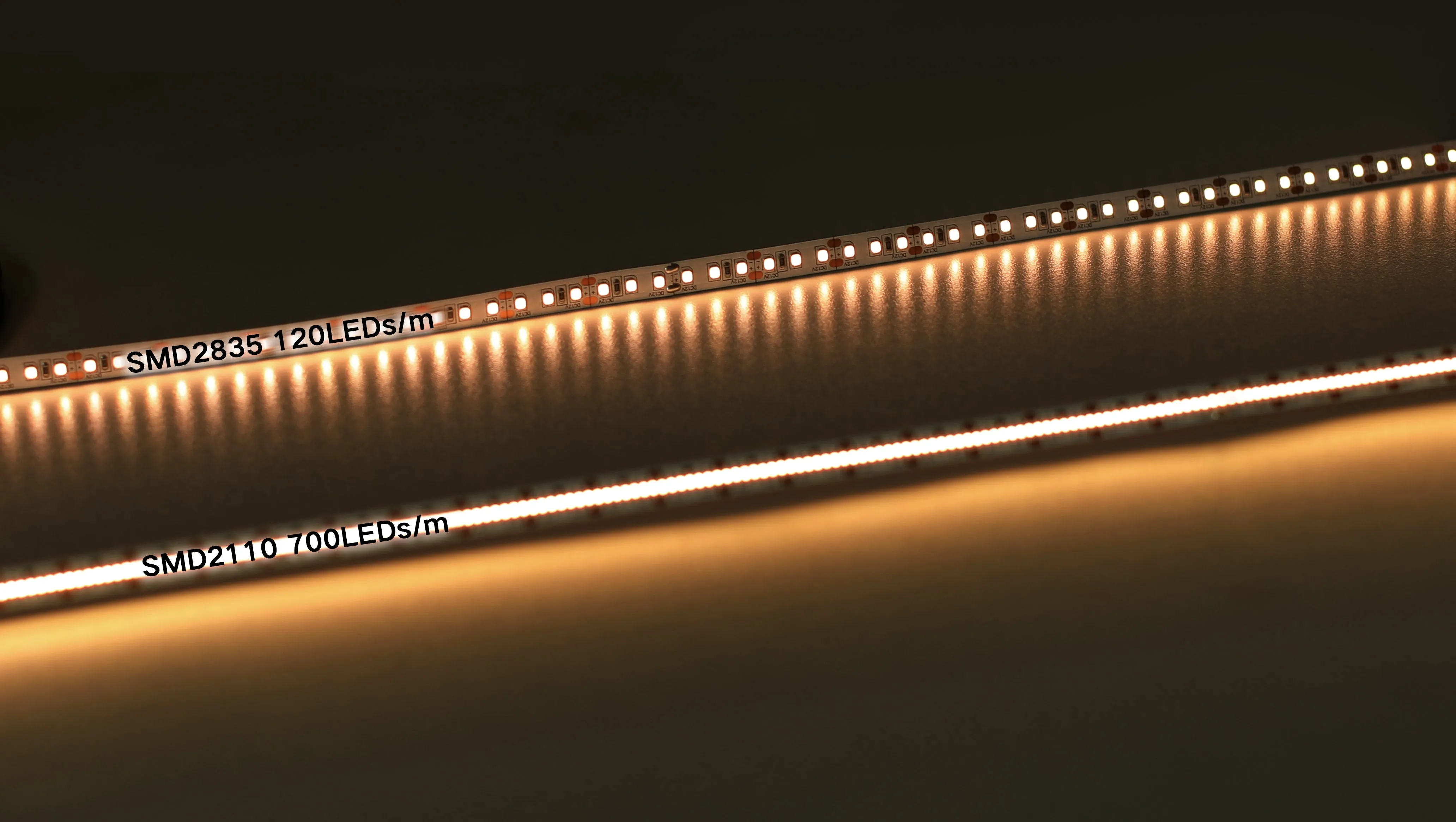 CRI-MAX CRI 95  High Brightness LED Flexible Strip 1800K 2700K 3000K  - 700 LEDs/m - 5m/Reel