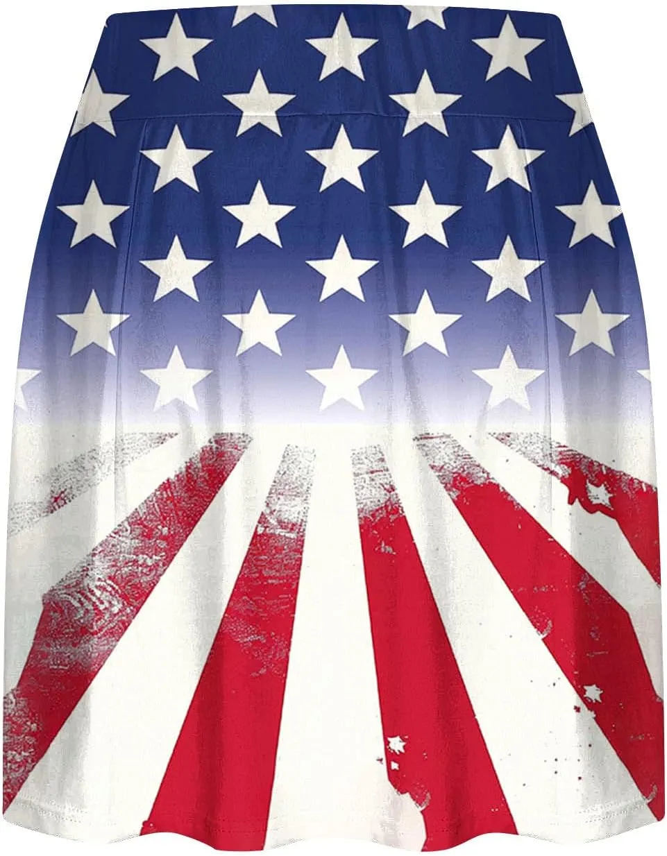 DDAPJ pyju Athletic Skorts for Women American Flag Print Patriotic Shorts High Waisted Golf Tennis Skirts 4th of July 2025