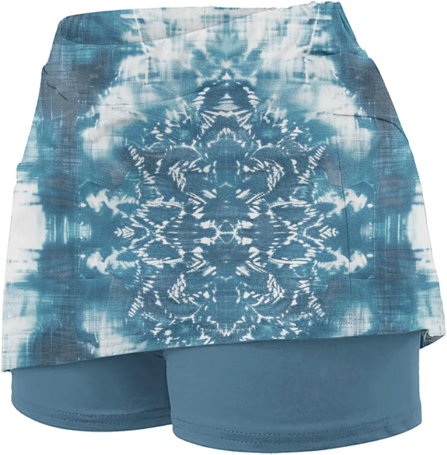 DDAPJ pyju Athletic Skorts for Women High Waist Golf Skorts Plus Size Summer Trendy Floral Printed Tennis Skirt with Shorts