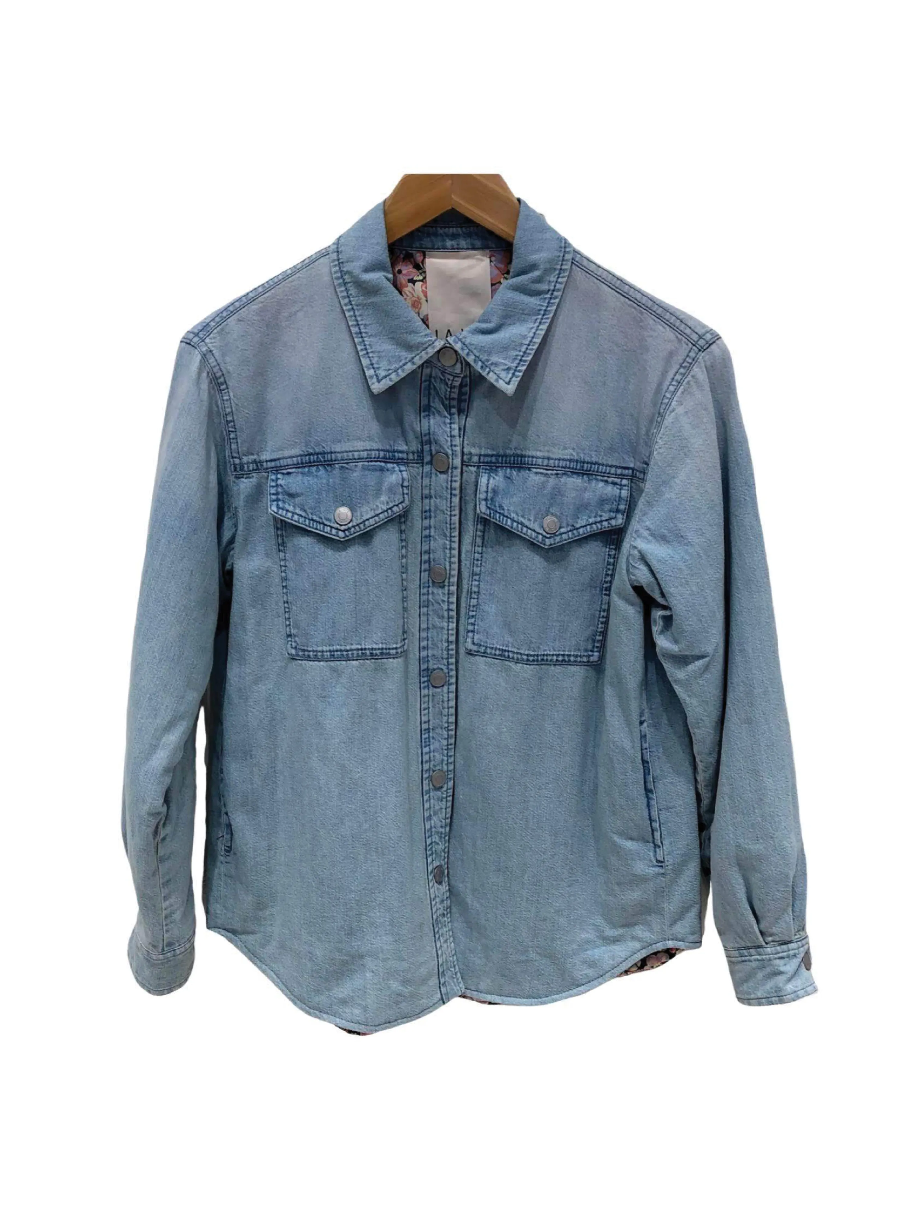 Drapey Denim Jacket