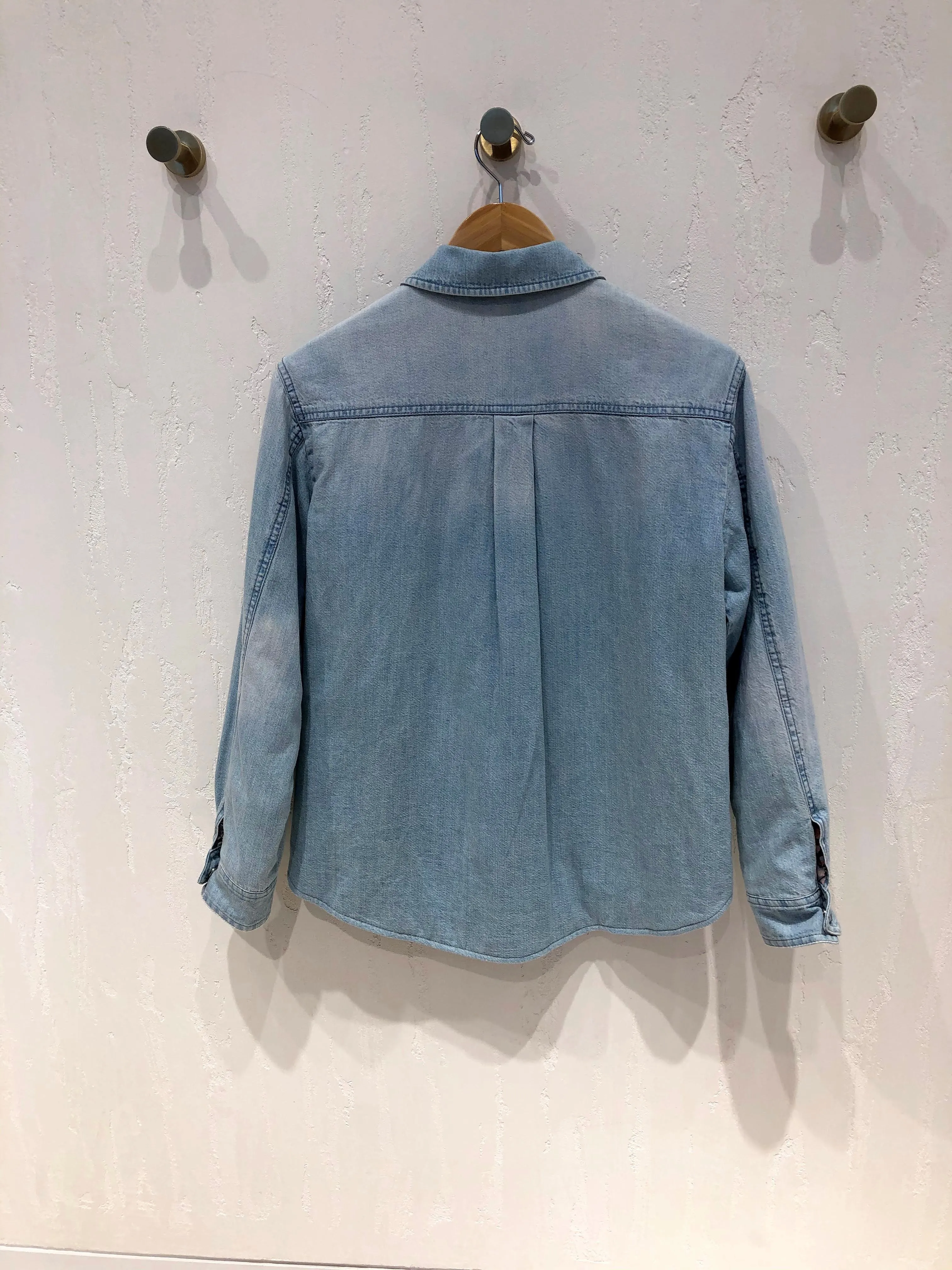 Drapey Denim Jacket