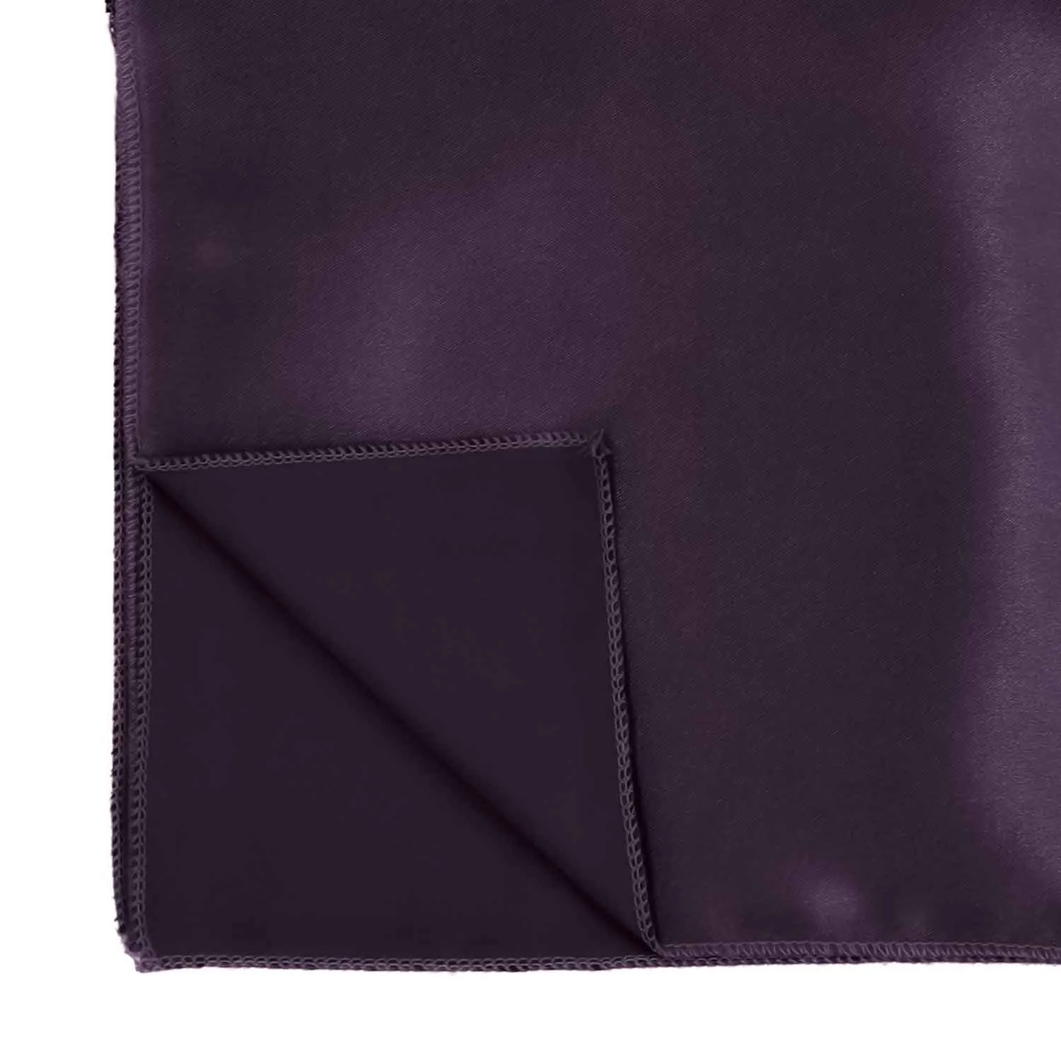 Eggplant Purple Solid Color Scarf