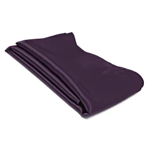 Eggplant Purple Solid Color Scarf