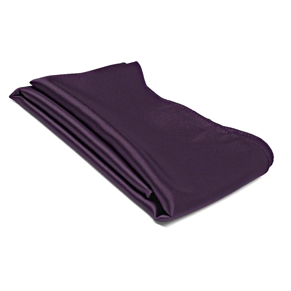 Eggplant Purple Solid Color Scarf