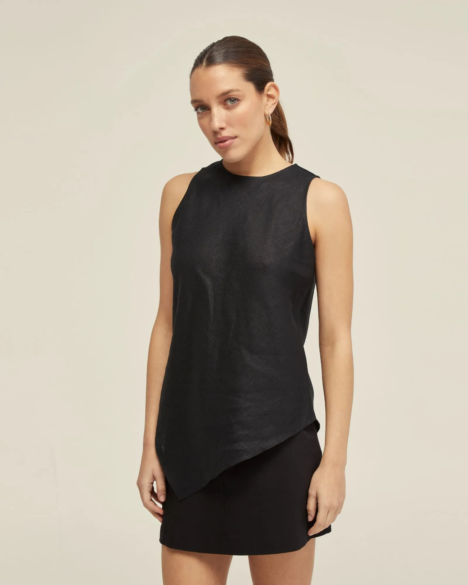 Elouise Linen Top