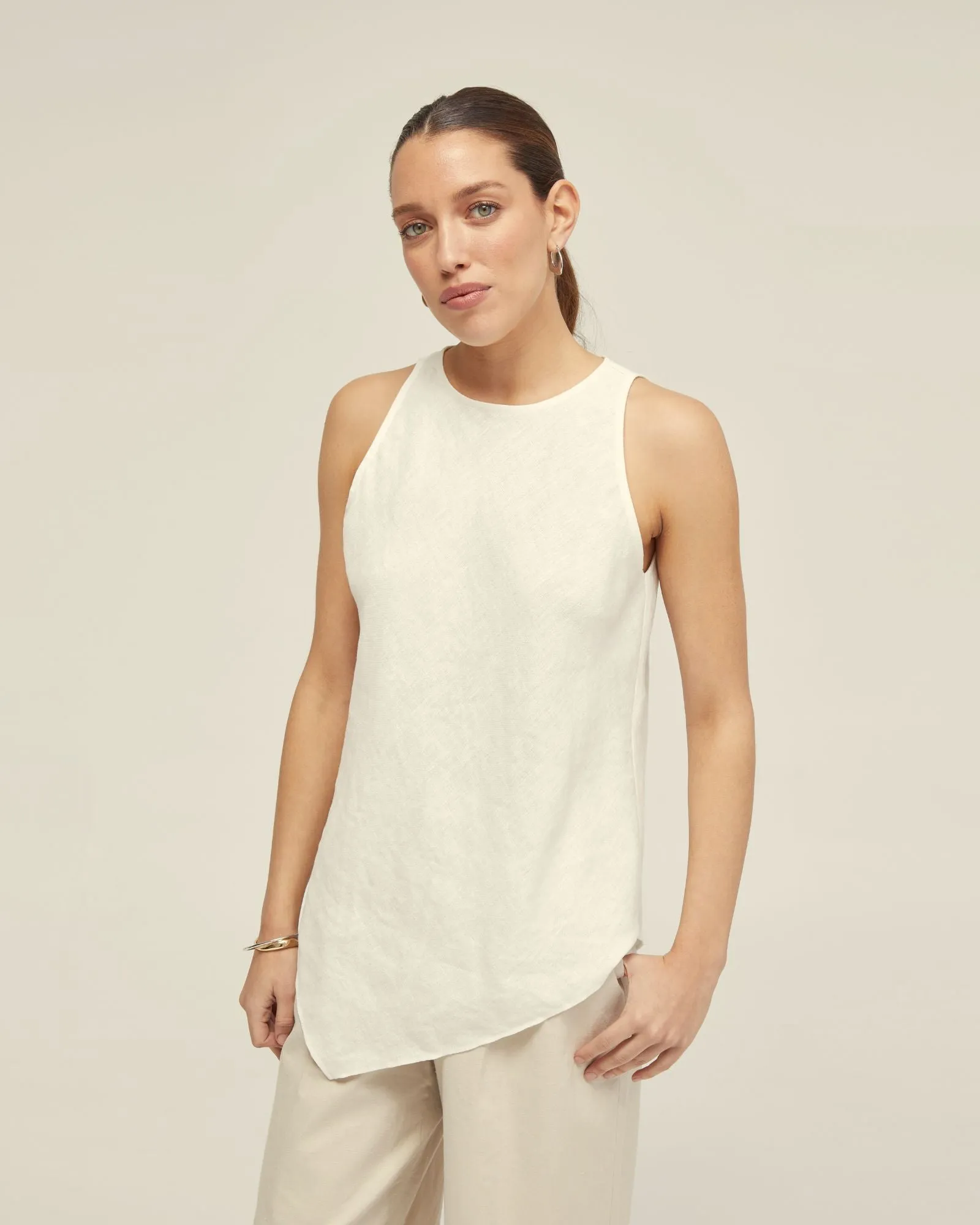 Elouise Linen Top