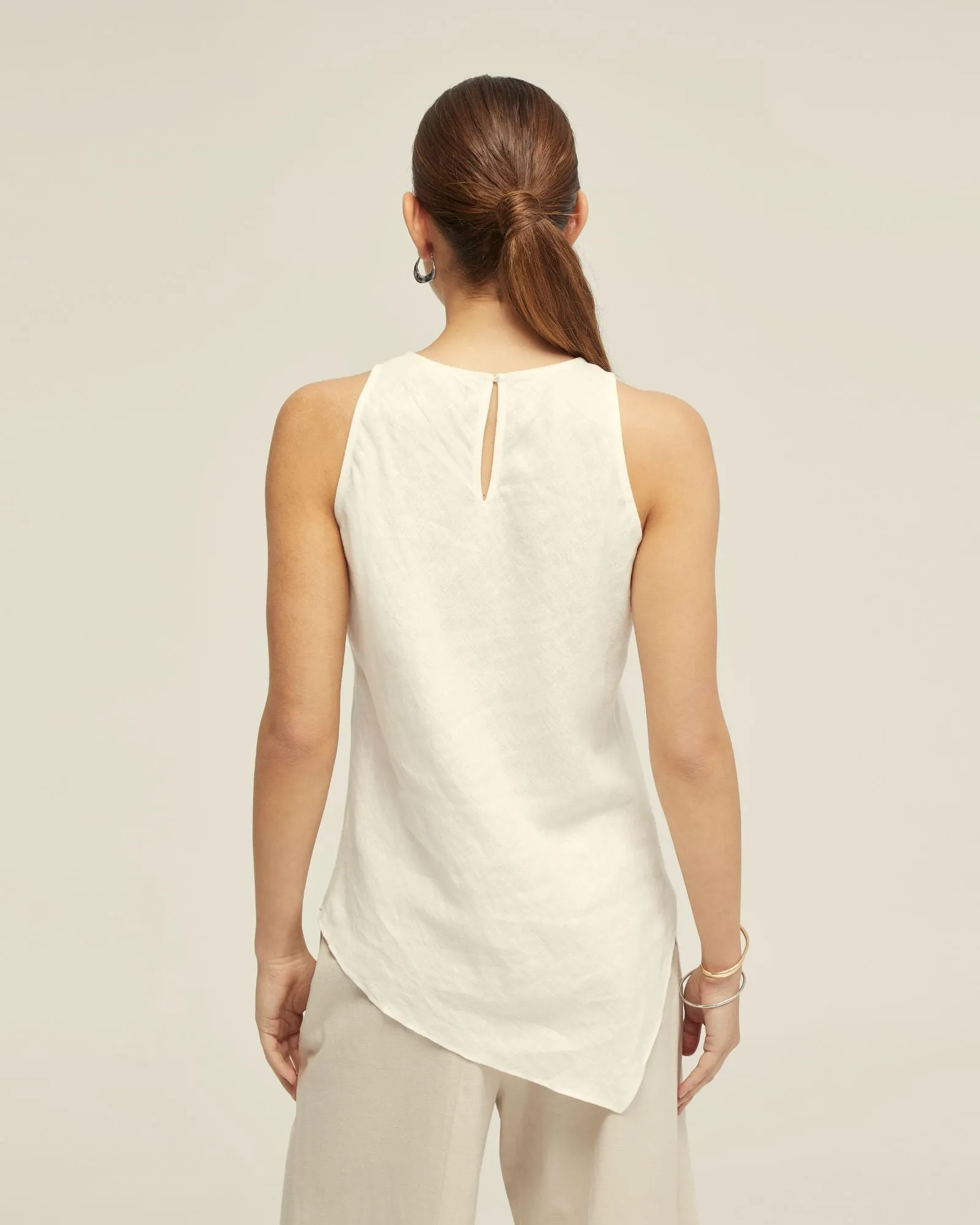 Elouise Linen Top