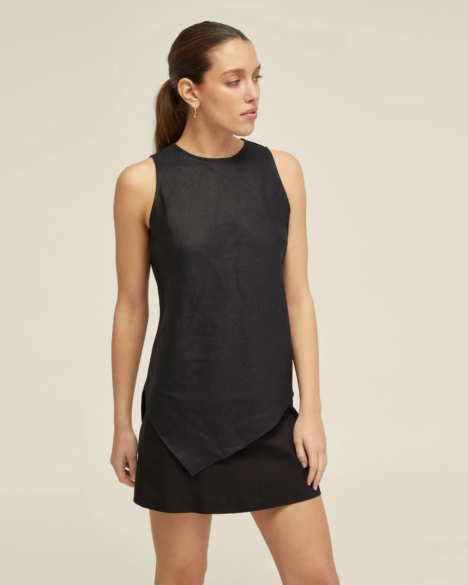 Elouise Linen Top