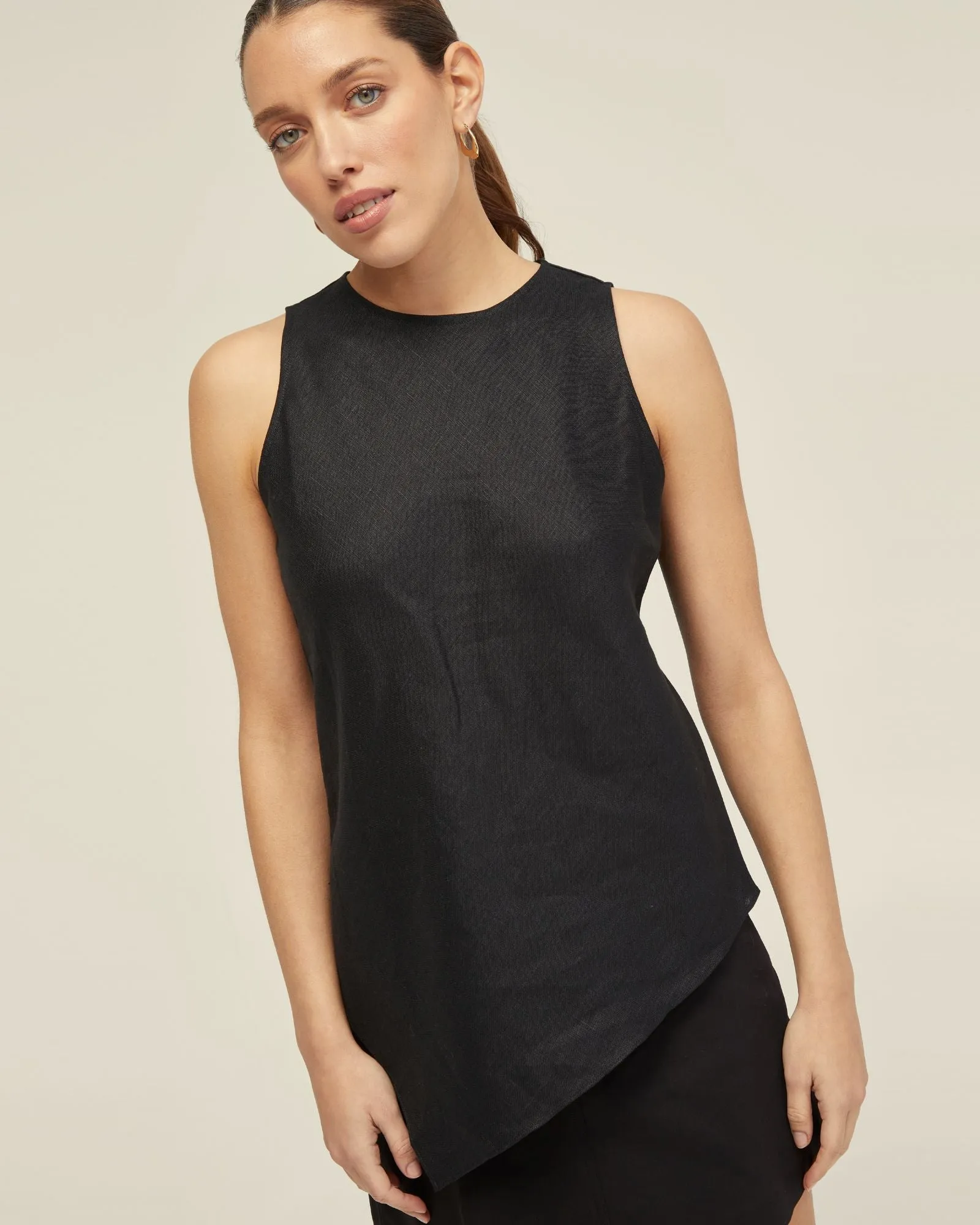 Elouise Linen Top