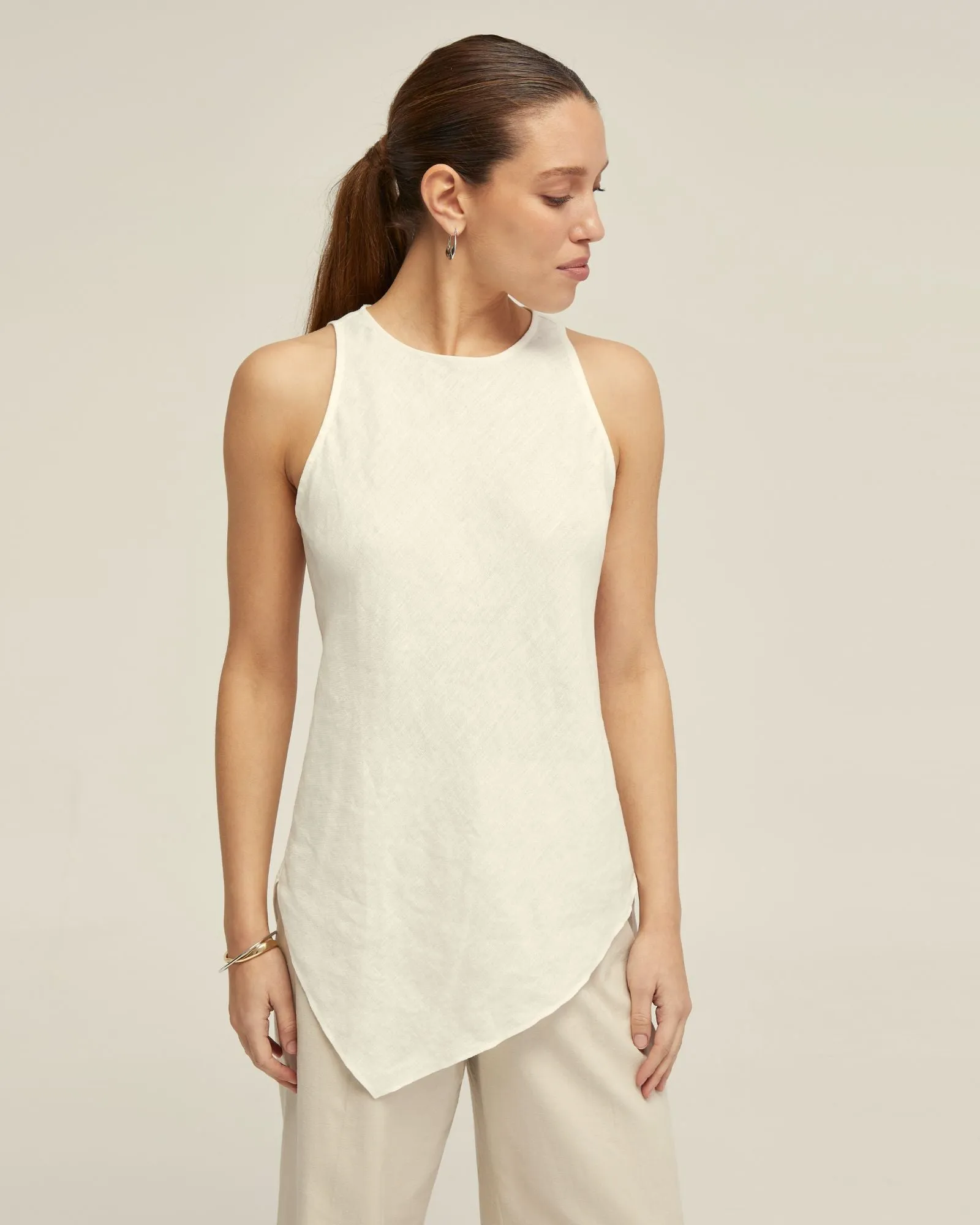 Elouise Linen Top