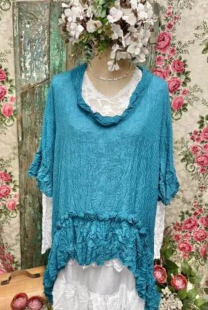 Emerald roses overtop