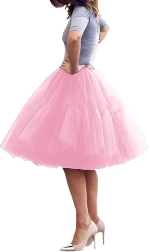 Fashion Mesh Pleated Plus Size Puffy Lace Skirt Speed Tulle Skirt Bed A Line Midi Skirt Girl Vintage Dorm Trendy Clothes
