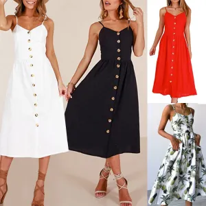 (Free Shipping) Sexy New Women Print Floral Stripe Long dress