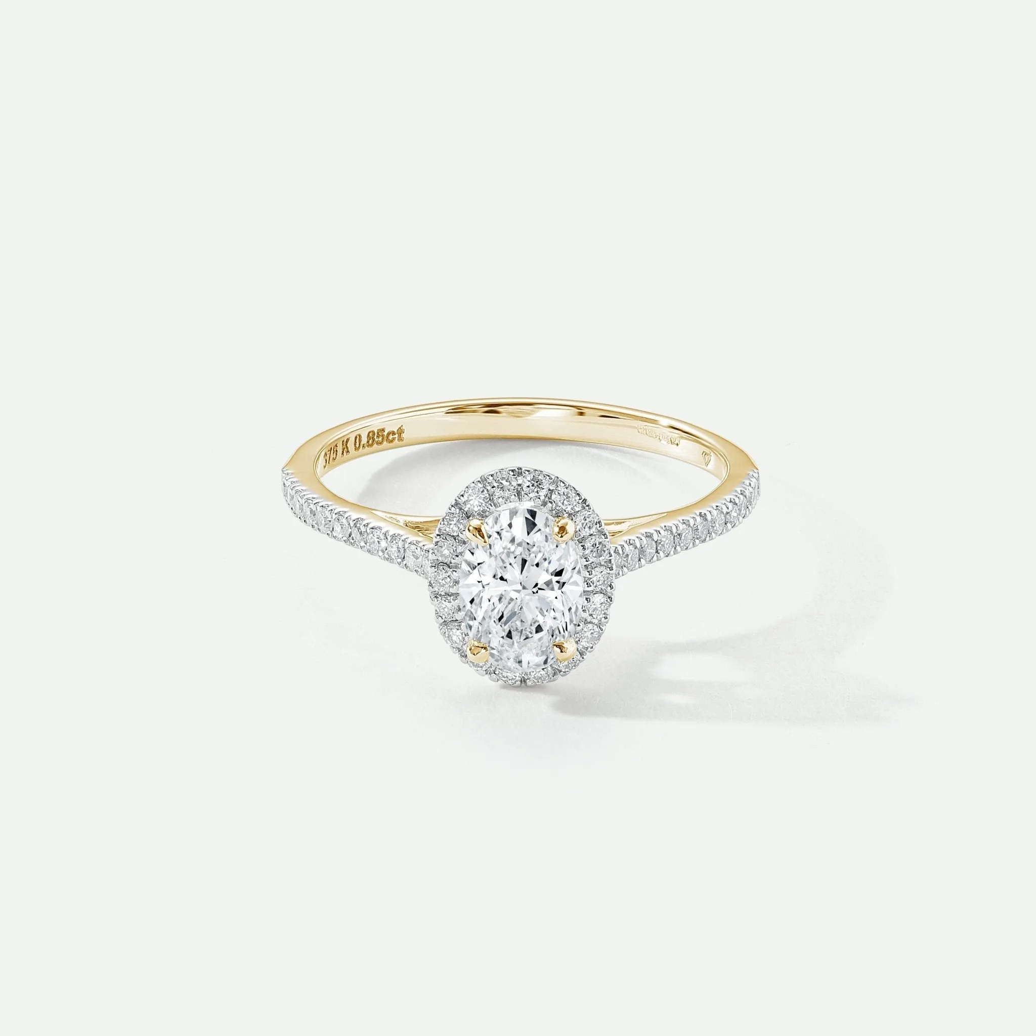 Freya | 9ct Yellow Gold 0.85ct tw Lab Grown Diamond Ring