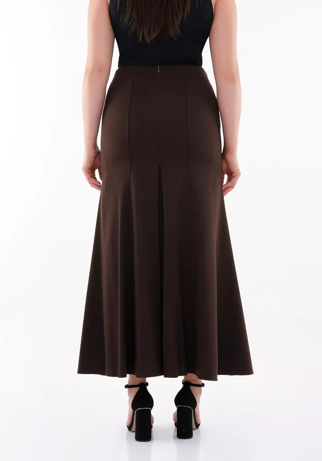 G-Line Mermaid Maxi Skirt - Fishtail Skirt for Women, High Waisted Skirt, Maxi Skirt with Slit, Long Skirts for Women (L-4XL)