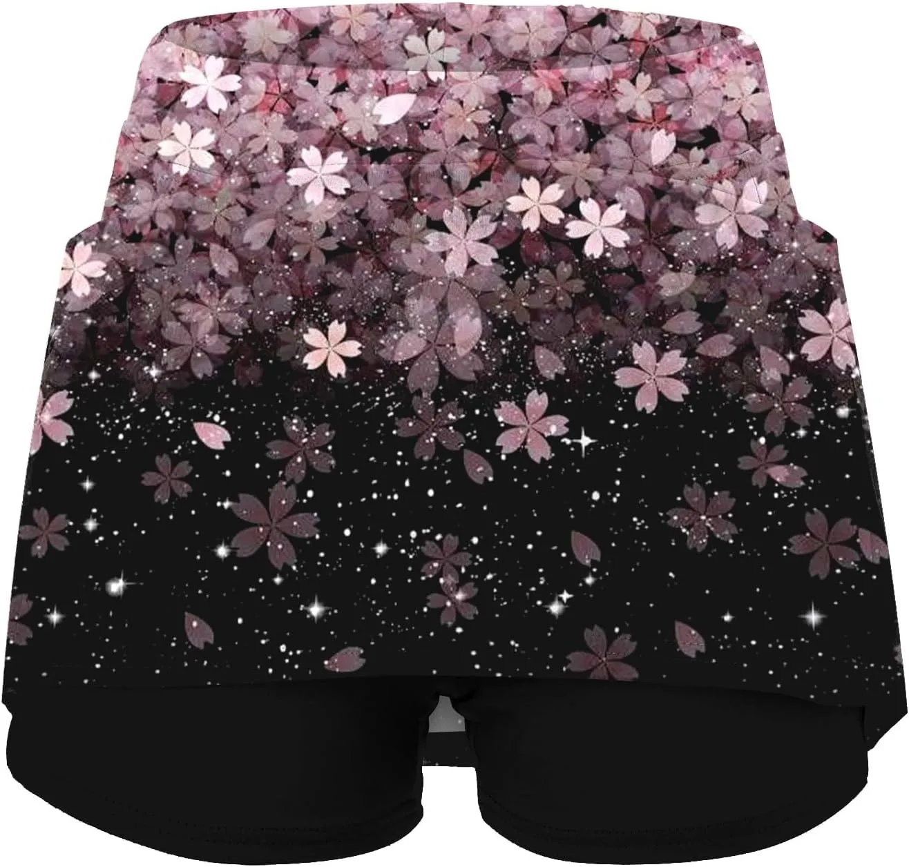 Generic Skorts for Women with Pockets - Lightweight Skirt Athletic Inner Shorts for Running Tennis Golf Workout Sports