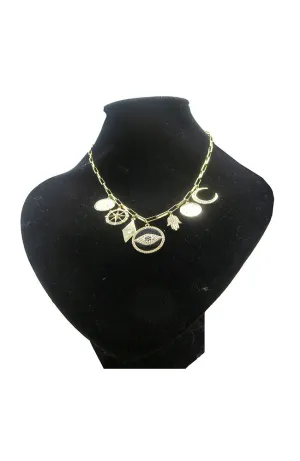 Gold Charm Necklace