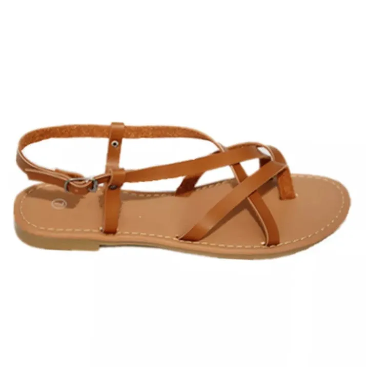 Greek Strappy Gladiator Sandals
