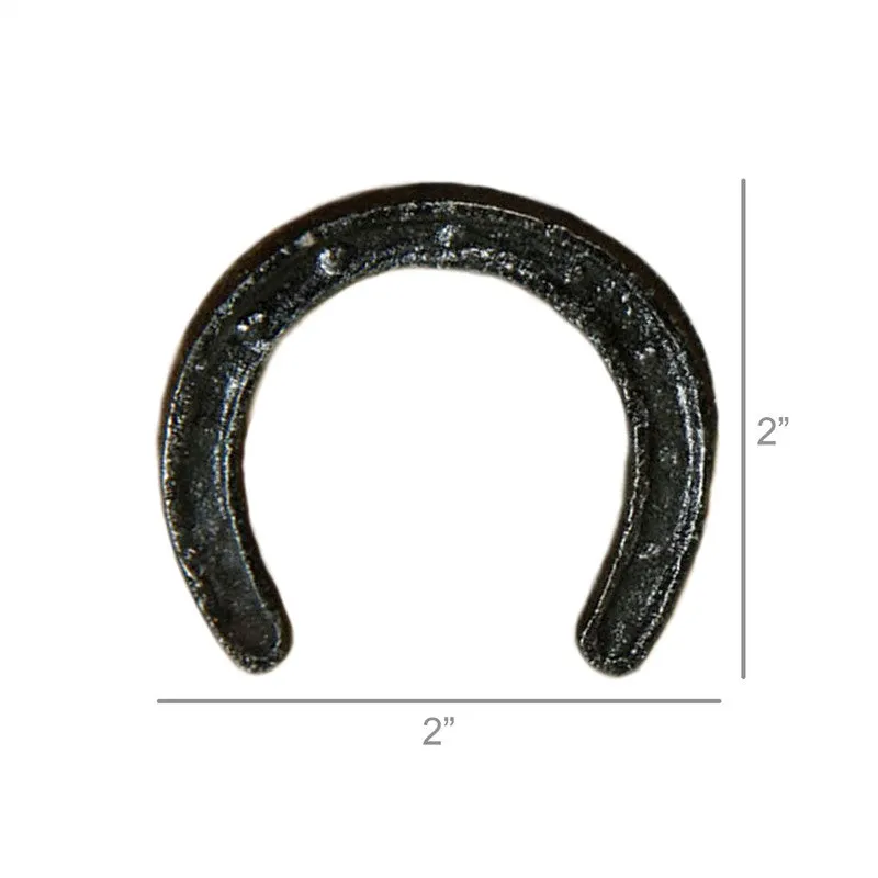 Horse Shoe - Cast Iron - Black