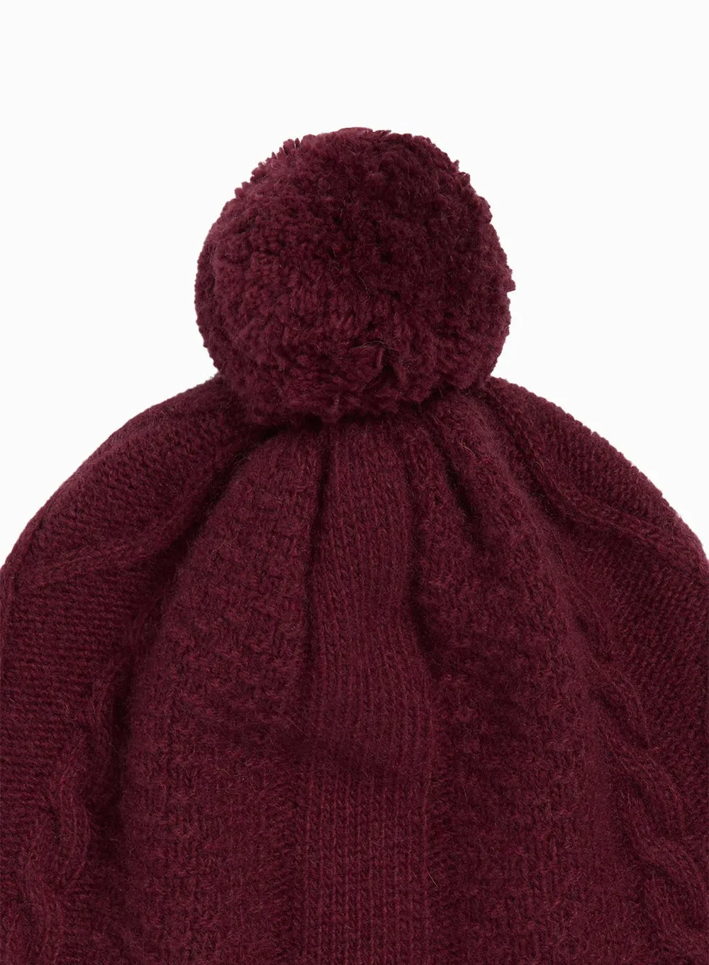 Jamie Hat in Burgundy
