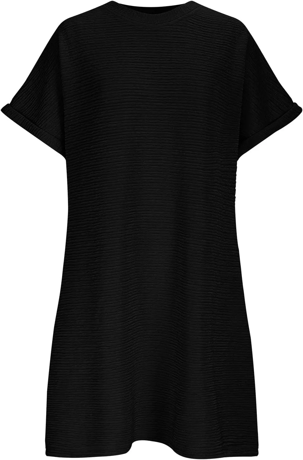 JOAU Women's Casual Summer Short Sleeve T Shirt Dress Loose Beach Mini Dresses Travel Vacation Clothes with Pockets 2025