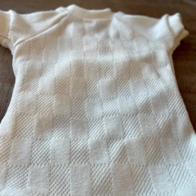 Kimono Cream Romper