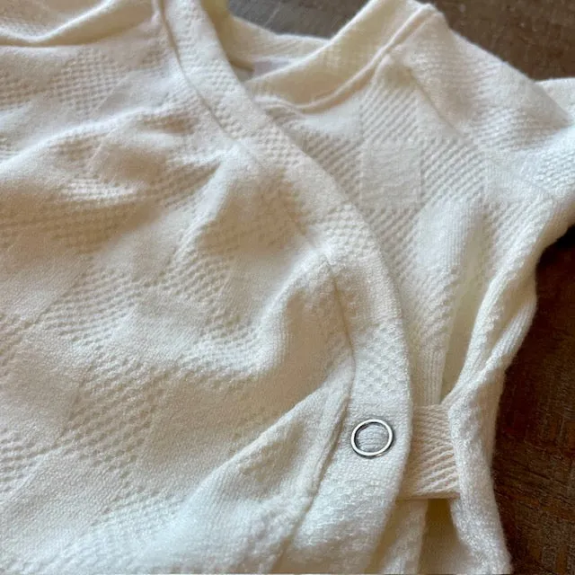 Kimono Cream Romper