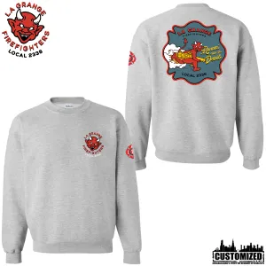 La Grange FD Duty Crewneck - Sport Grey