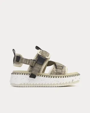 Lilli Flat Nomad Beige Sandals