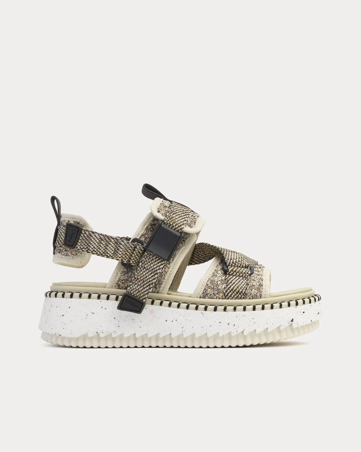 Lilli Flat Nomad Beige Sandals