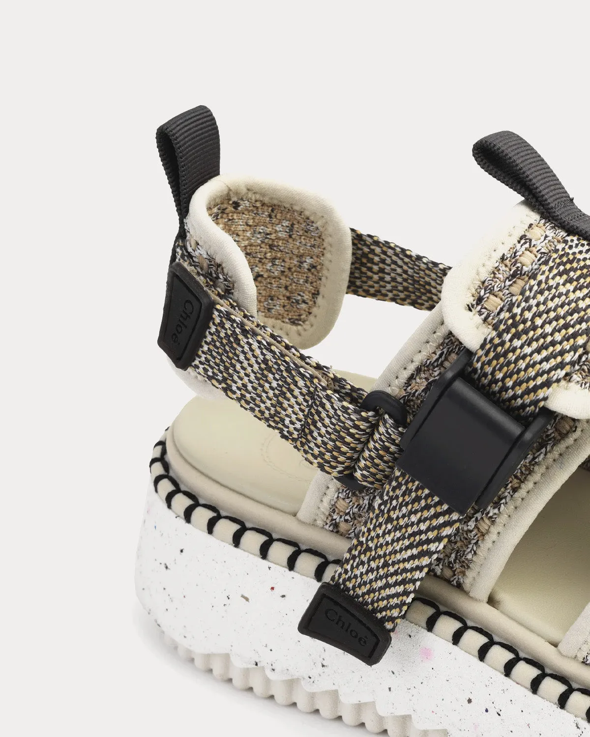 Lilli Flat Nomad Beige Sandals