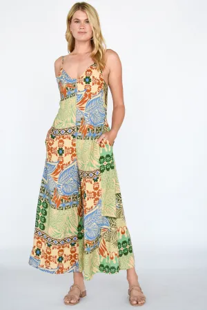 Lisbon Abstract Jumpsuit