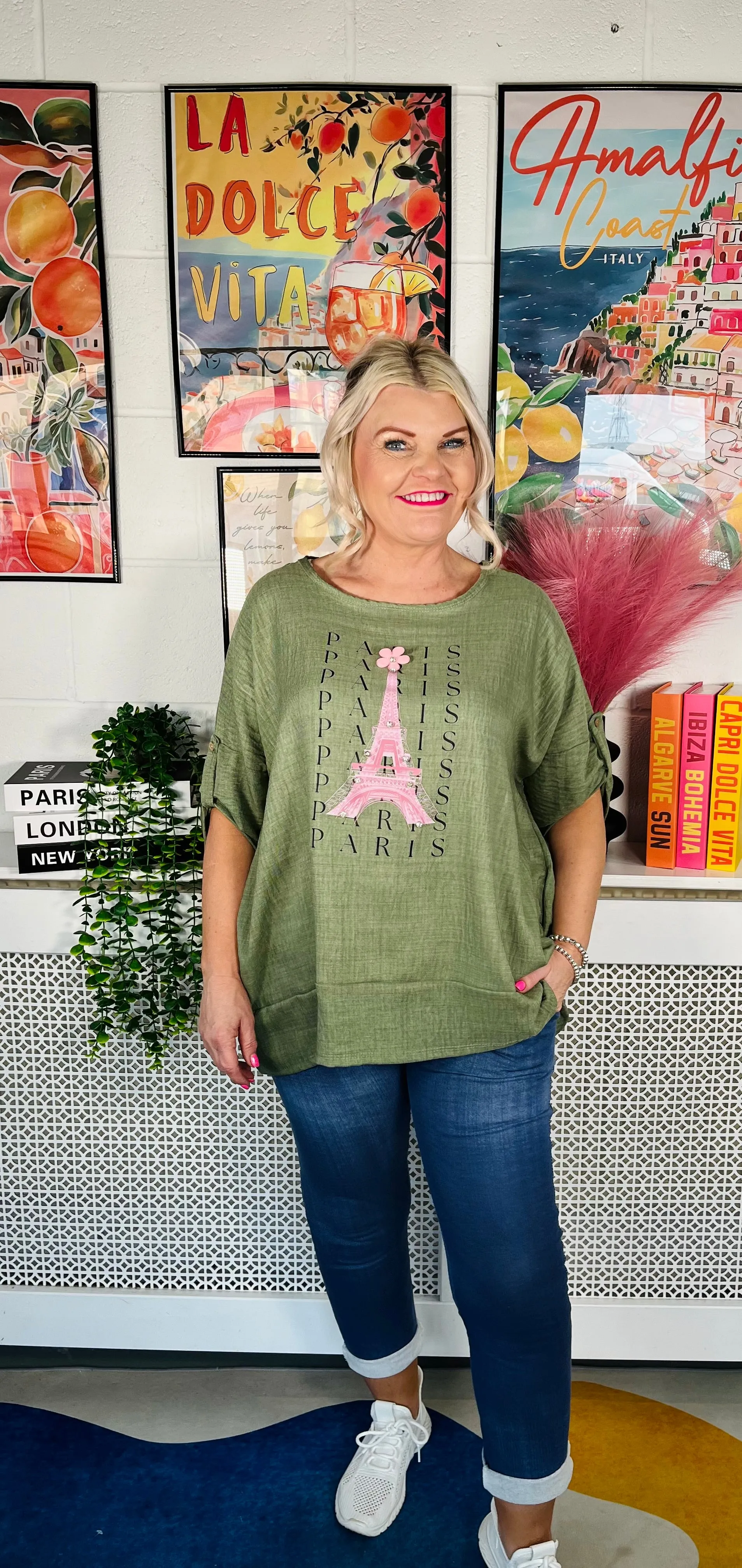 Love At First Sight Top - Khaki