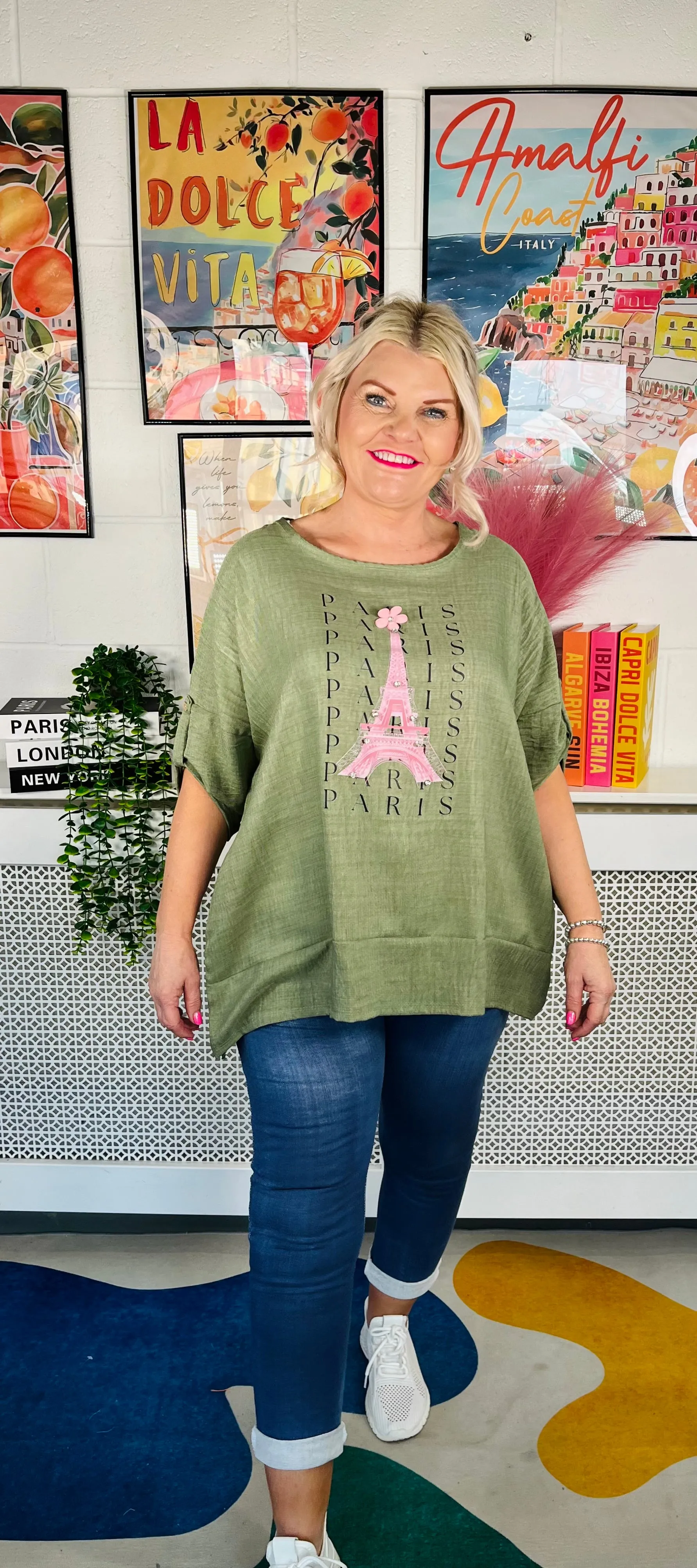 Love At First Sight Top - Khaki