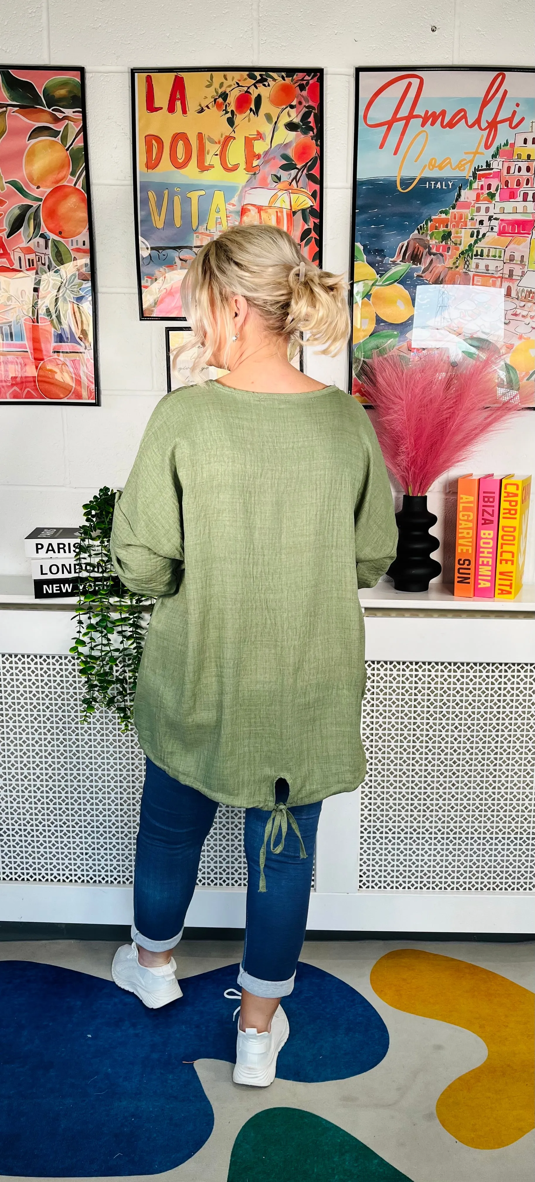 Love At First Sight Top - Khaki