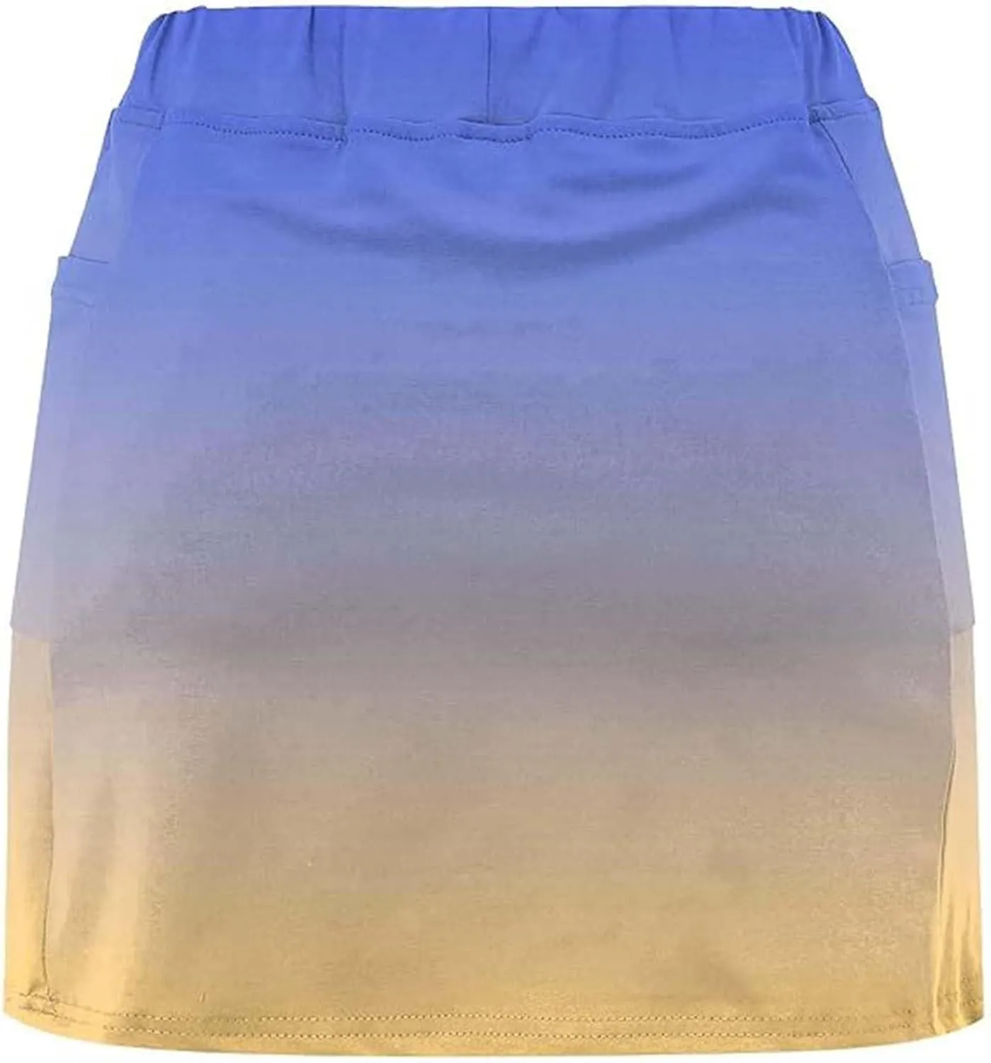 Mardi Gras Skirt Skorts for Womens Elastic High Waisted Workout Tennis Golf Skirts Athletic Running Sports Skirt Shorts